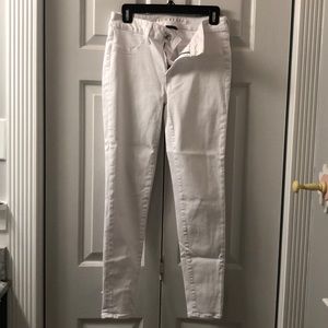 American Eagle White Jeggings